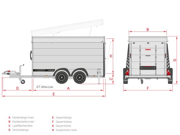 Anssems Kofferanhänger GT VT3 Ultra low